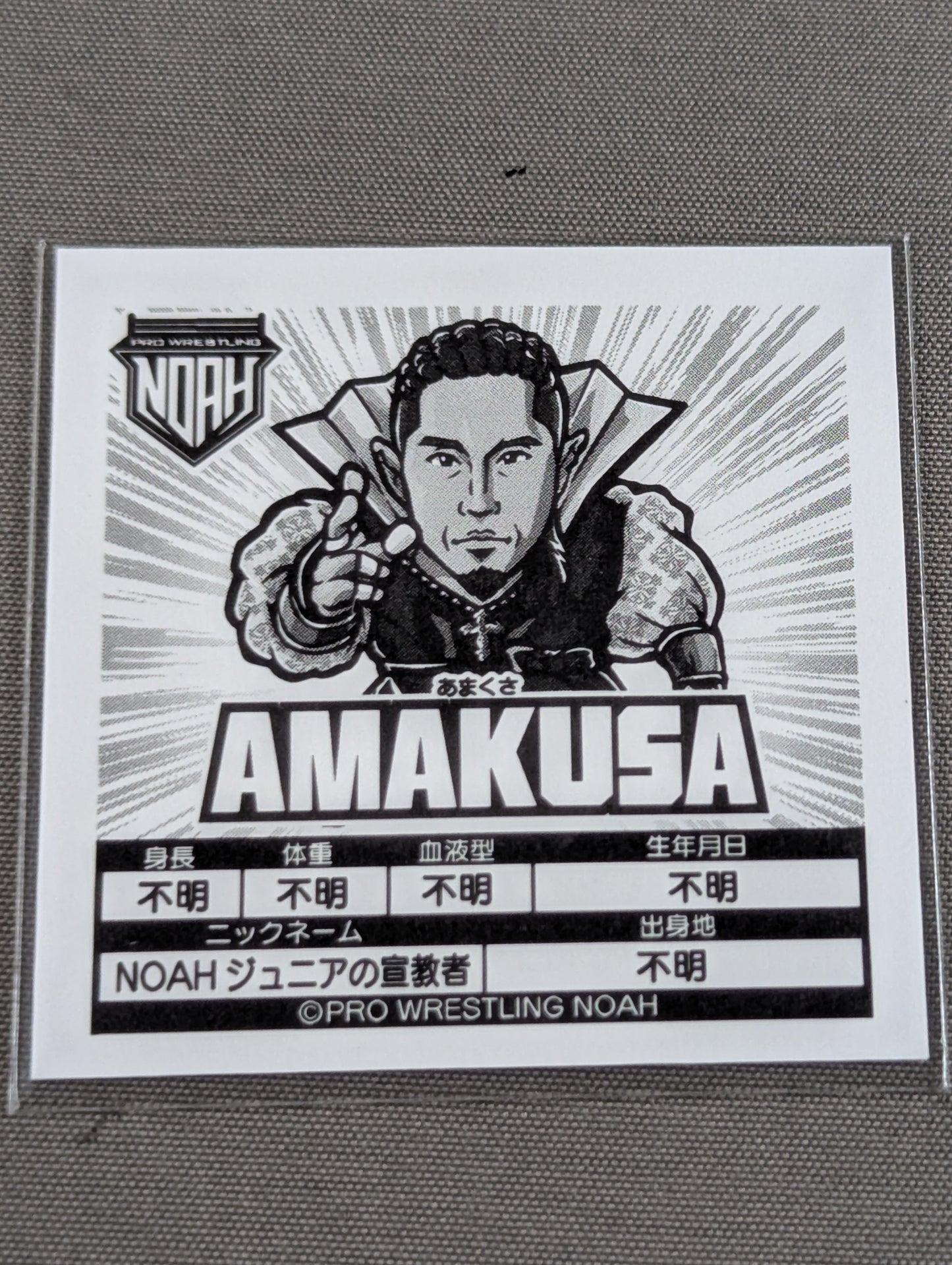 AMAKUSA NOAH プリズムシールコレクション