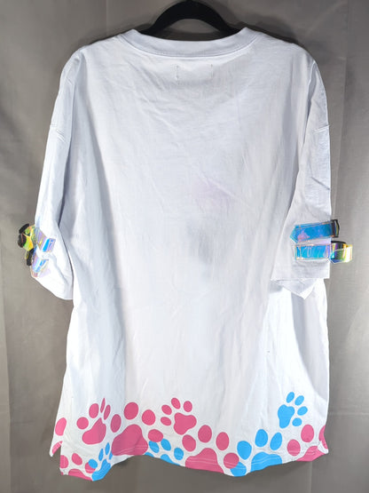 GALFY×Mayu Iwatani  ICON T-Shirt (White/Medium Dog)