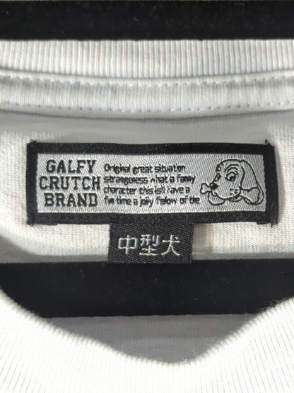 GALFY×Mayu Iwatani  ICON T-Shirt (White/Medium Dog)