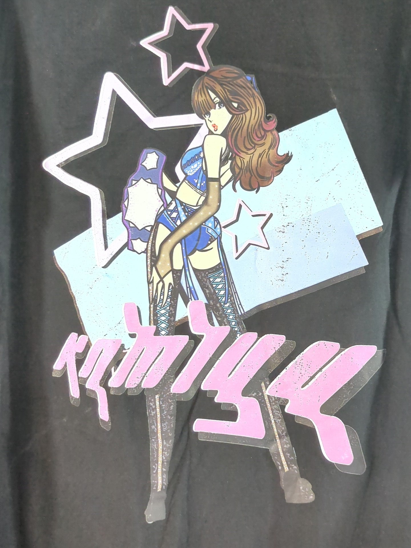 上福ゆき「kamiyu」イラストTシャツ