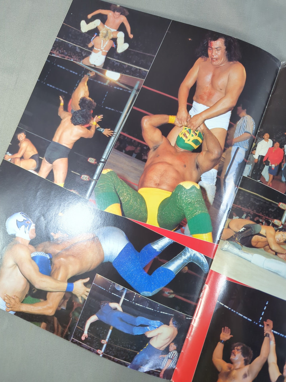 LUCHA MANIA Universal Wrestling Federation Flag Raising