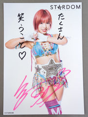 スターダム　白川未奈　ポートレート　三種　まっすぐ スターダム 白川未奈 ポートレート 三種 まっすぐ - メルカリ