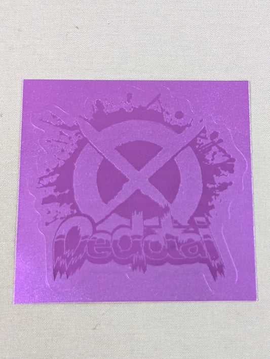 OEDO TAI  Metal Sticker