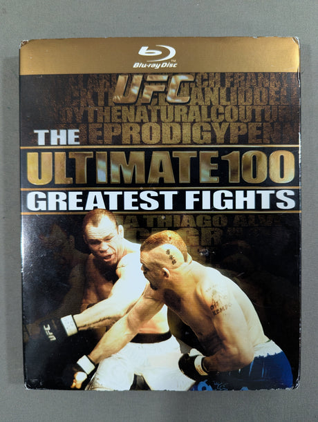UFC THE ULTIMATE 100 GREATEST FIGHTS