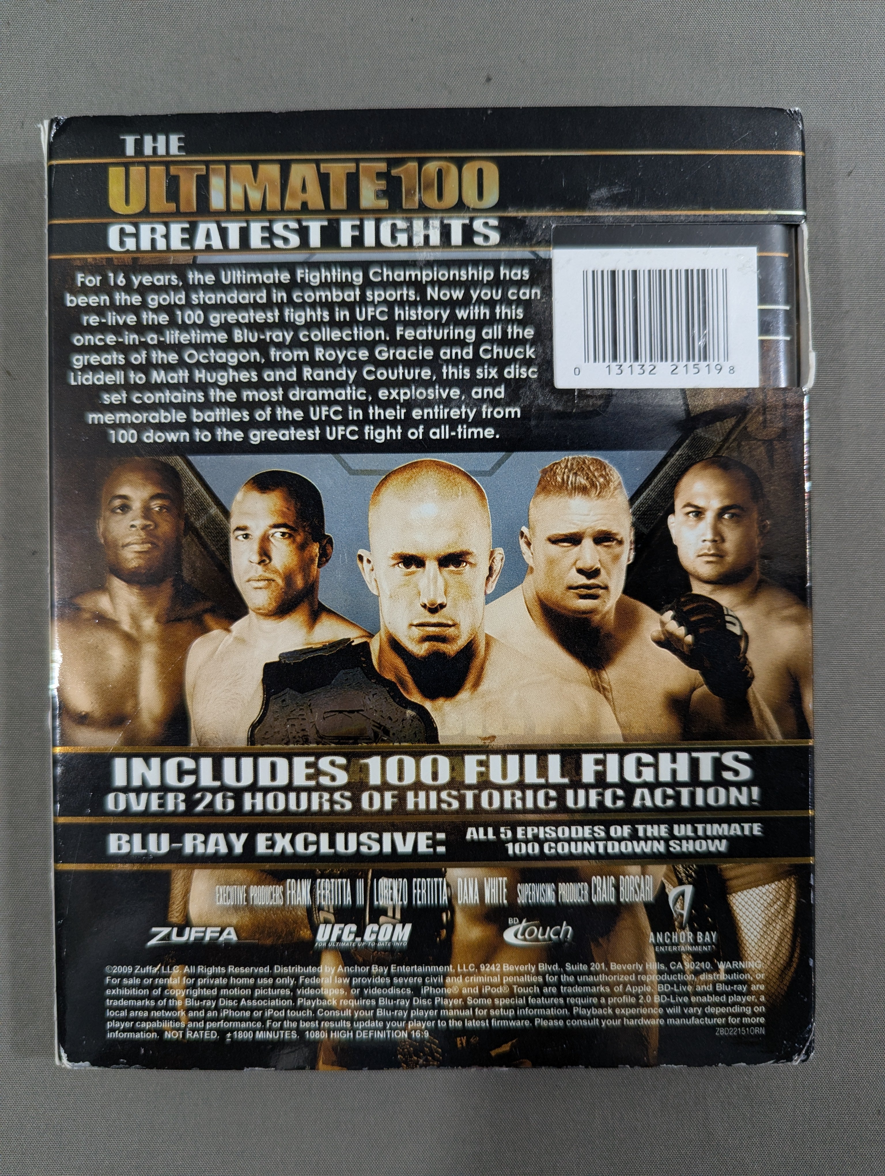UFC THE ULTIMATE 100 GREATEST FIGHTS – 闘道館