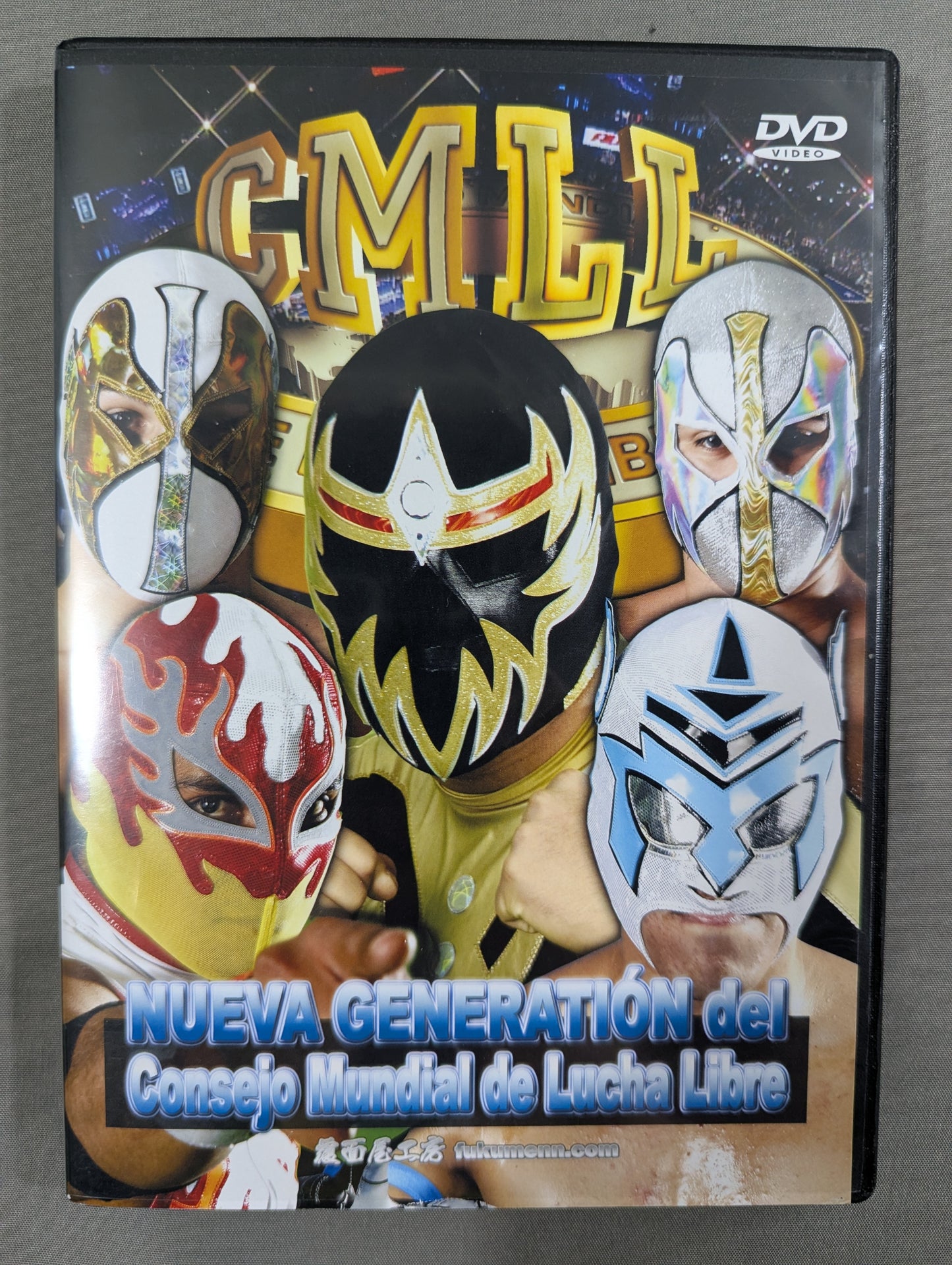 ★CMLLオフィシャルDVD★ NUEVA GENERATION del Consejo Mundial de Lucha Libre ヌエバ・ヘネラシオン・デル・コンセホ・ムンディアル・デ・ルチャリブレ ★