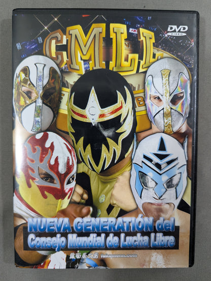 ★CMLLオフィシャルDVD★ NUEVA GENERATION del Consejo Mundial de Lucha Libre ヌエバ・ヘネラシオン・デル・コンセホ・ムンディアル・デ・ルチャリブレ ★