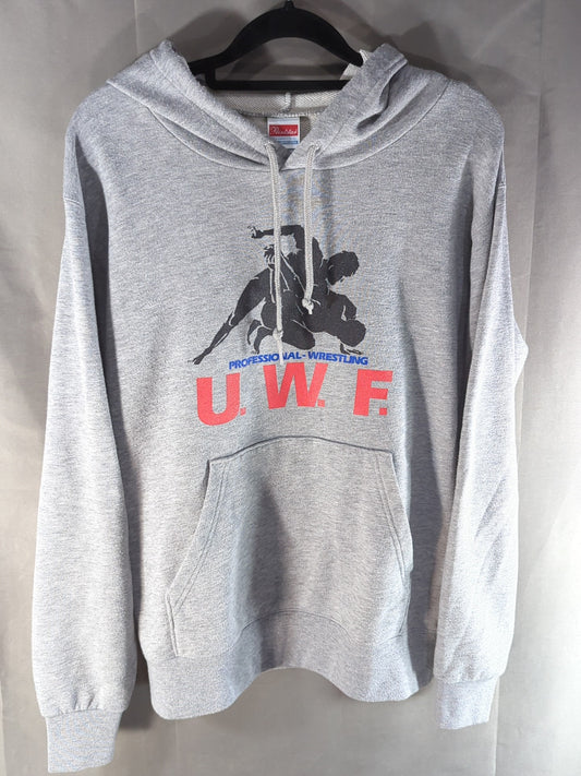 U.W.F. Pullover Hoodie  (Reprint/Grey)