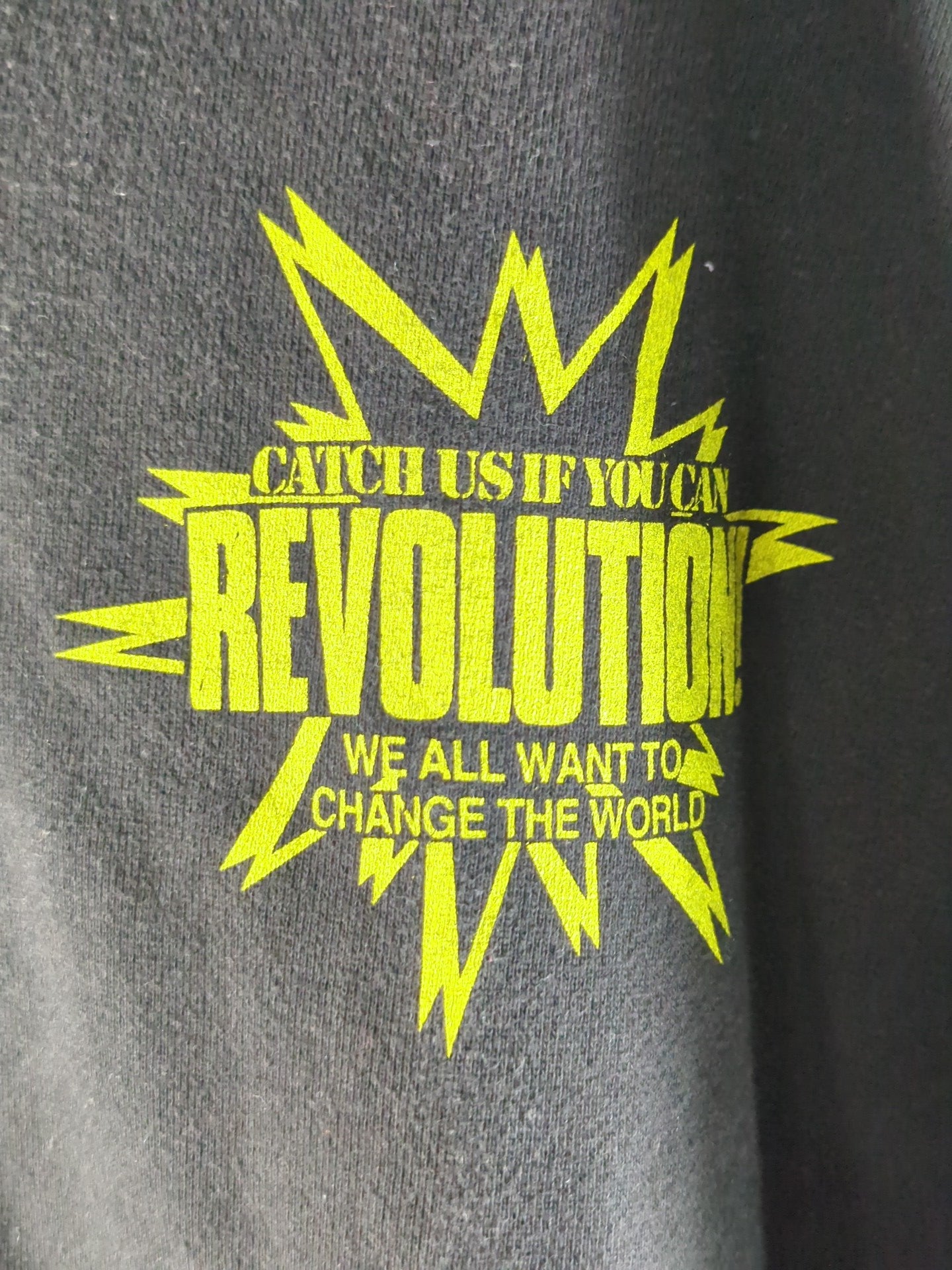 天龍源一郎「Revolution WE ALL WANT TO CHANGE THE WORLD」ジップ