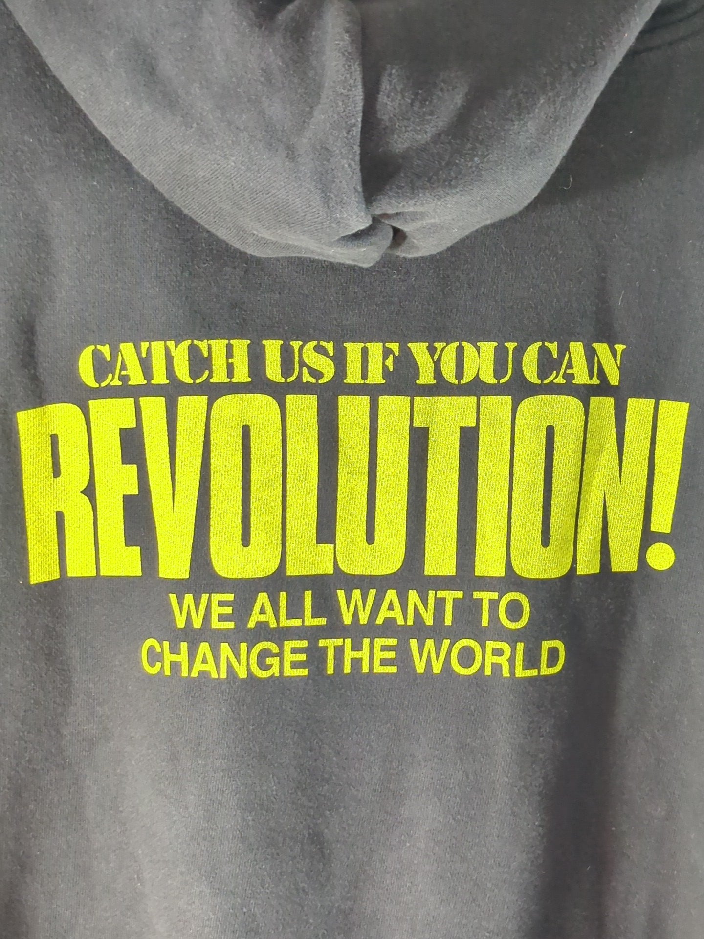 天龍源一郎「Revolution WE ALL WANT TO CHANGE THE WORLD」ジップ