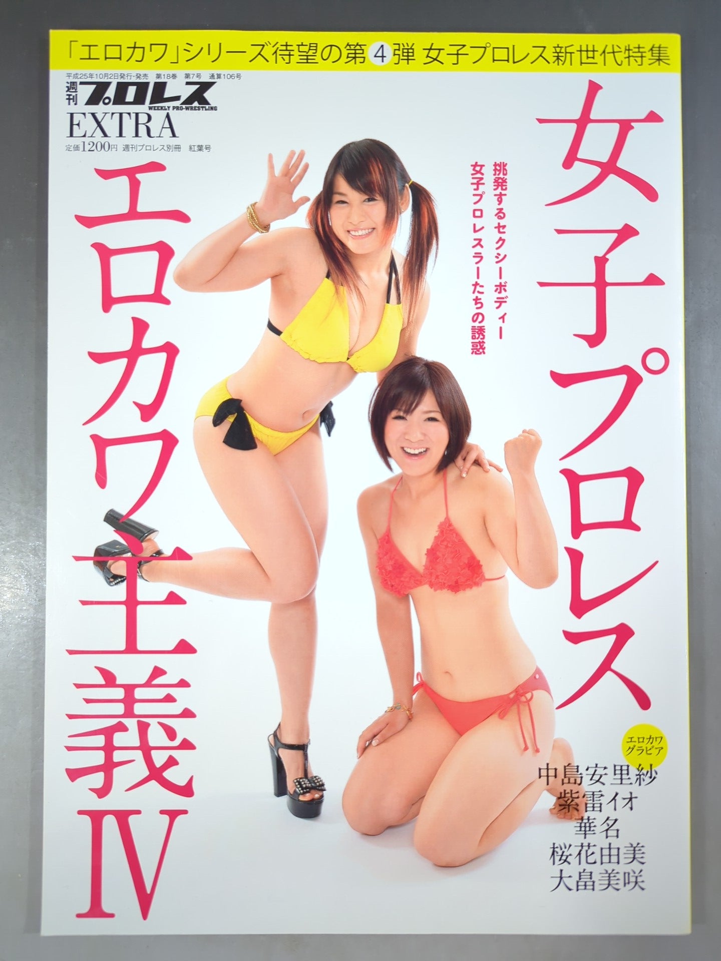 週刊プロレス別冊106「女子プロレス エロカワ主義Ⅳ」