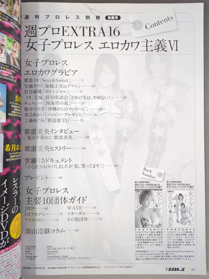 週刊プロレス別冊122「女子プロレス エロカワ主義Ⅵ」
