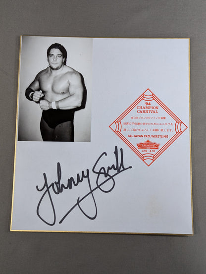 Johnny Smith (Black and White photo  sticker)
