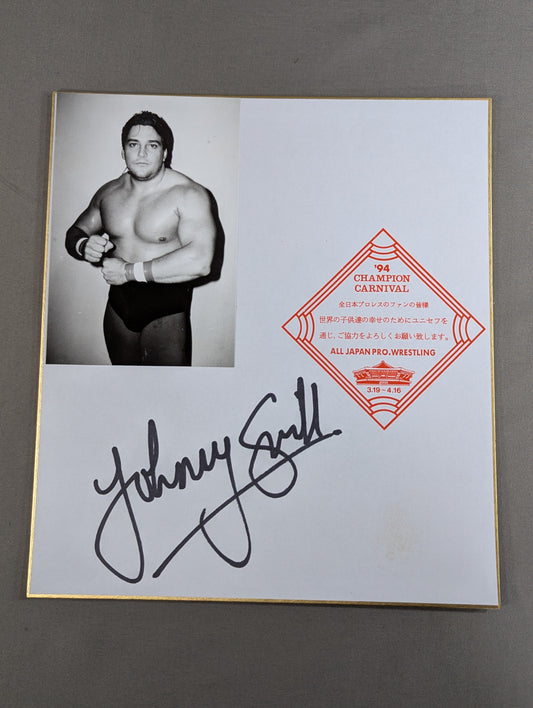 Johnny Smith (Black and White photo  sticker)
