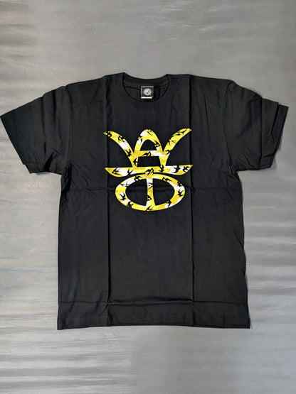 マスター・ワト「WATO」Tシャツ(ブラック×イエロー)