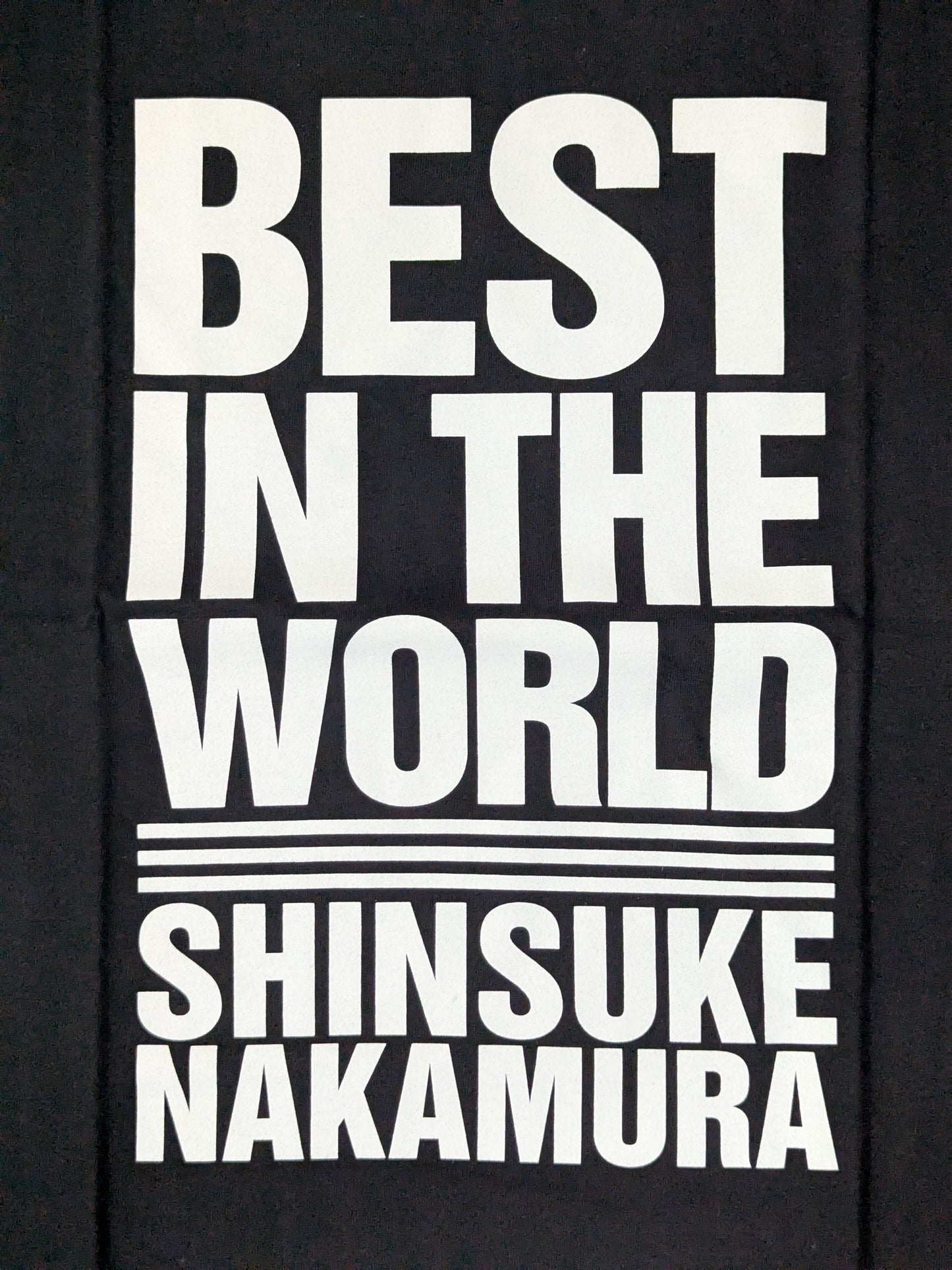 Shinsuke Nakamura  "BEST IN THE WORLD" T-shirt