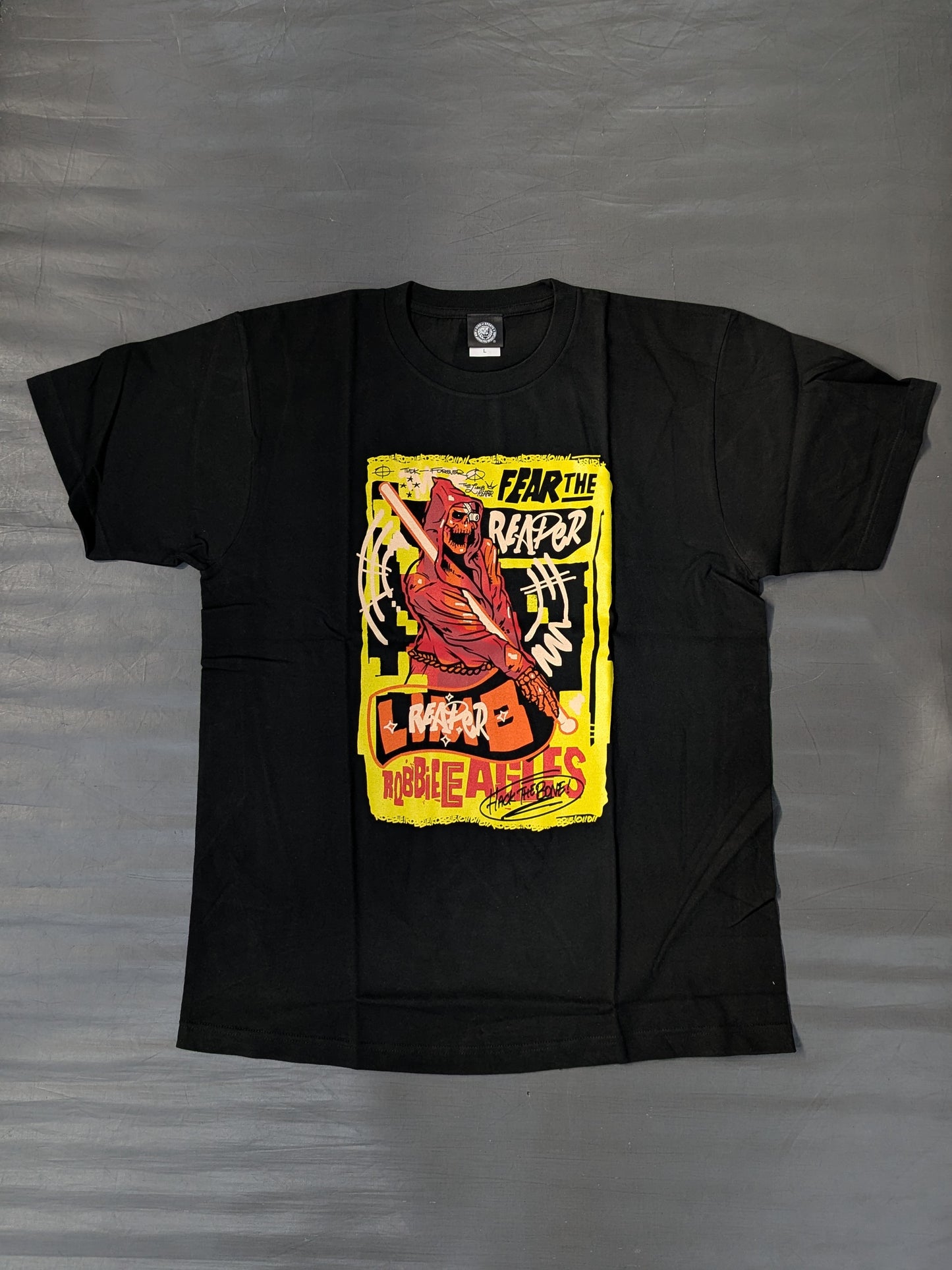 ロビー・イーグルス「FEAR THE REAPER」Tシャツ