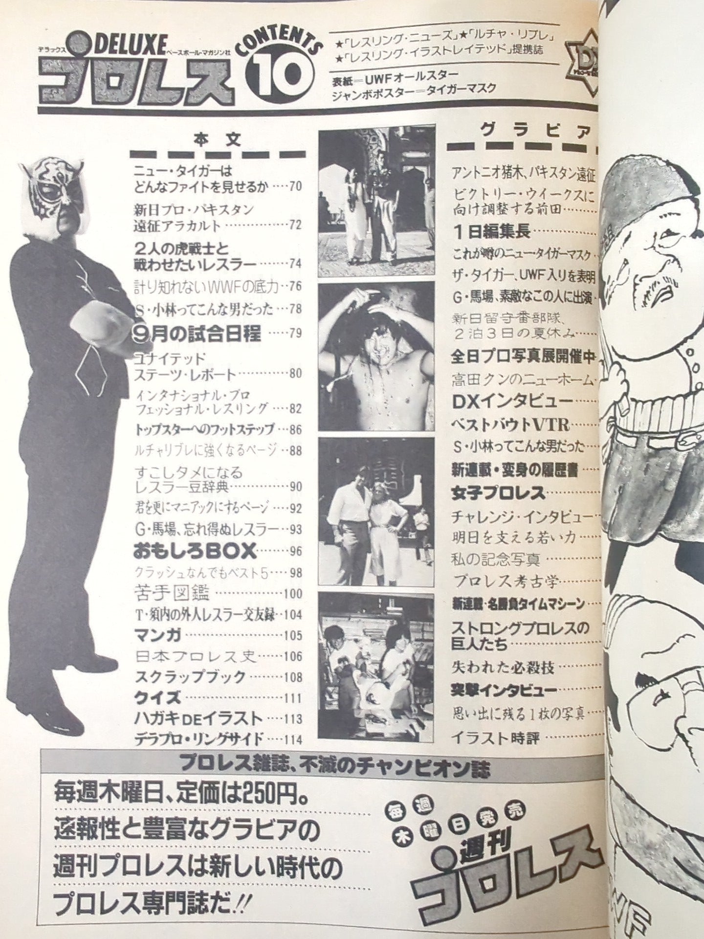 Deluxe Pro Wrestling October 1984
