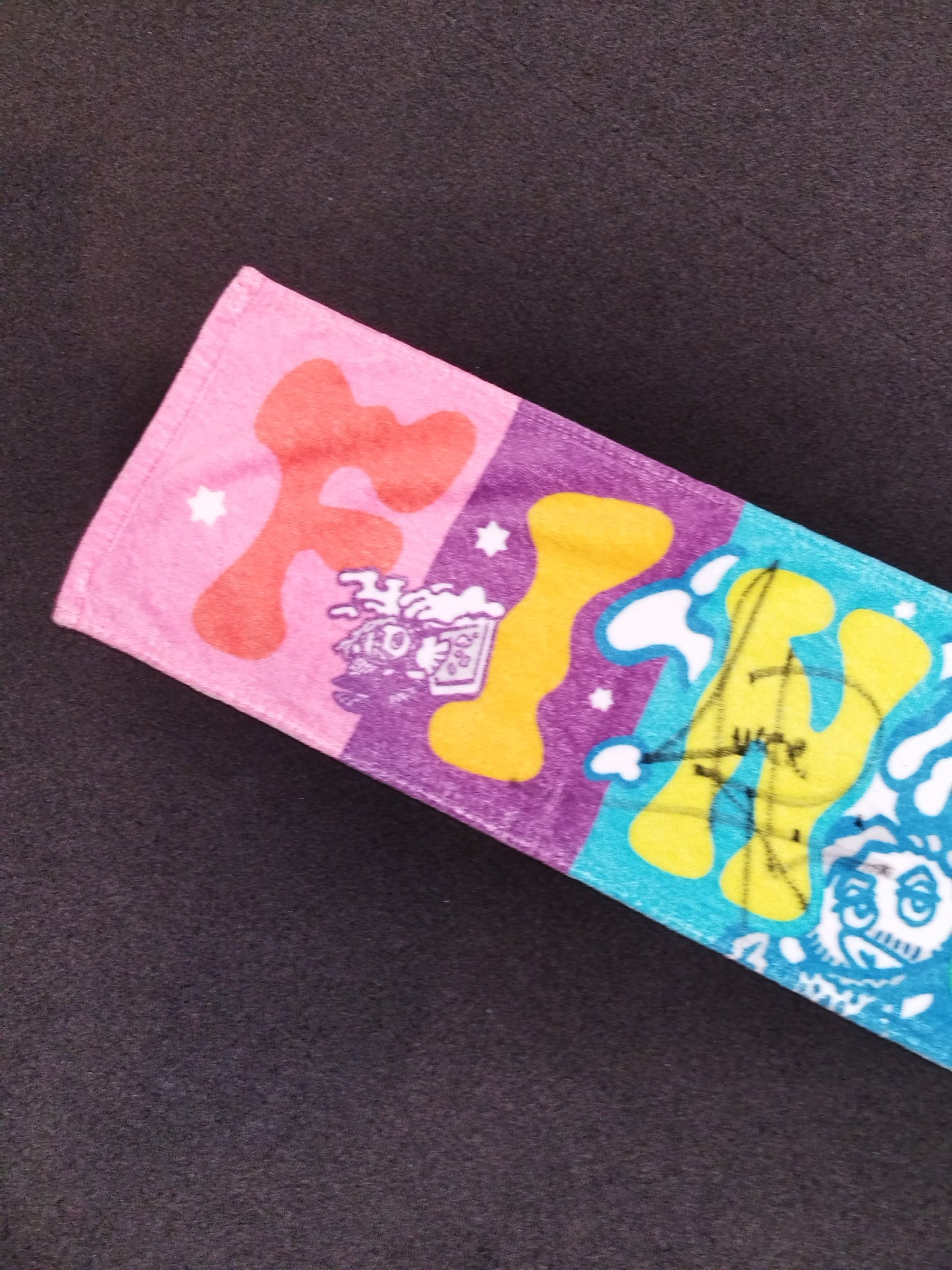 【W直筆サイン入り】フィンジュース マフラータオル