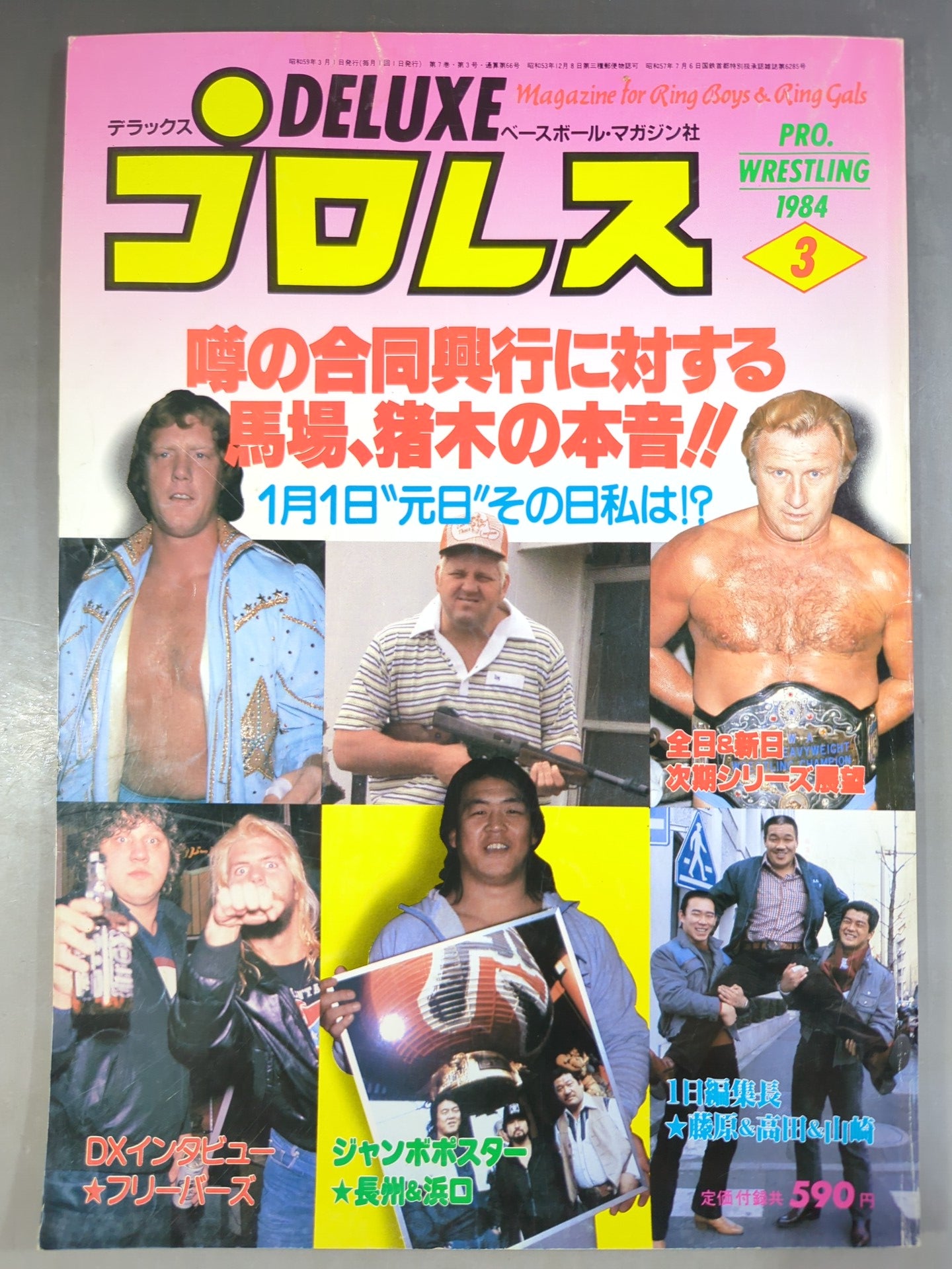 Deluxe Pro Wrestling March 1984