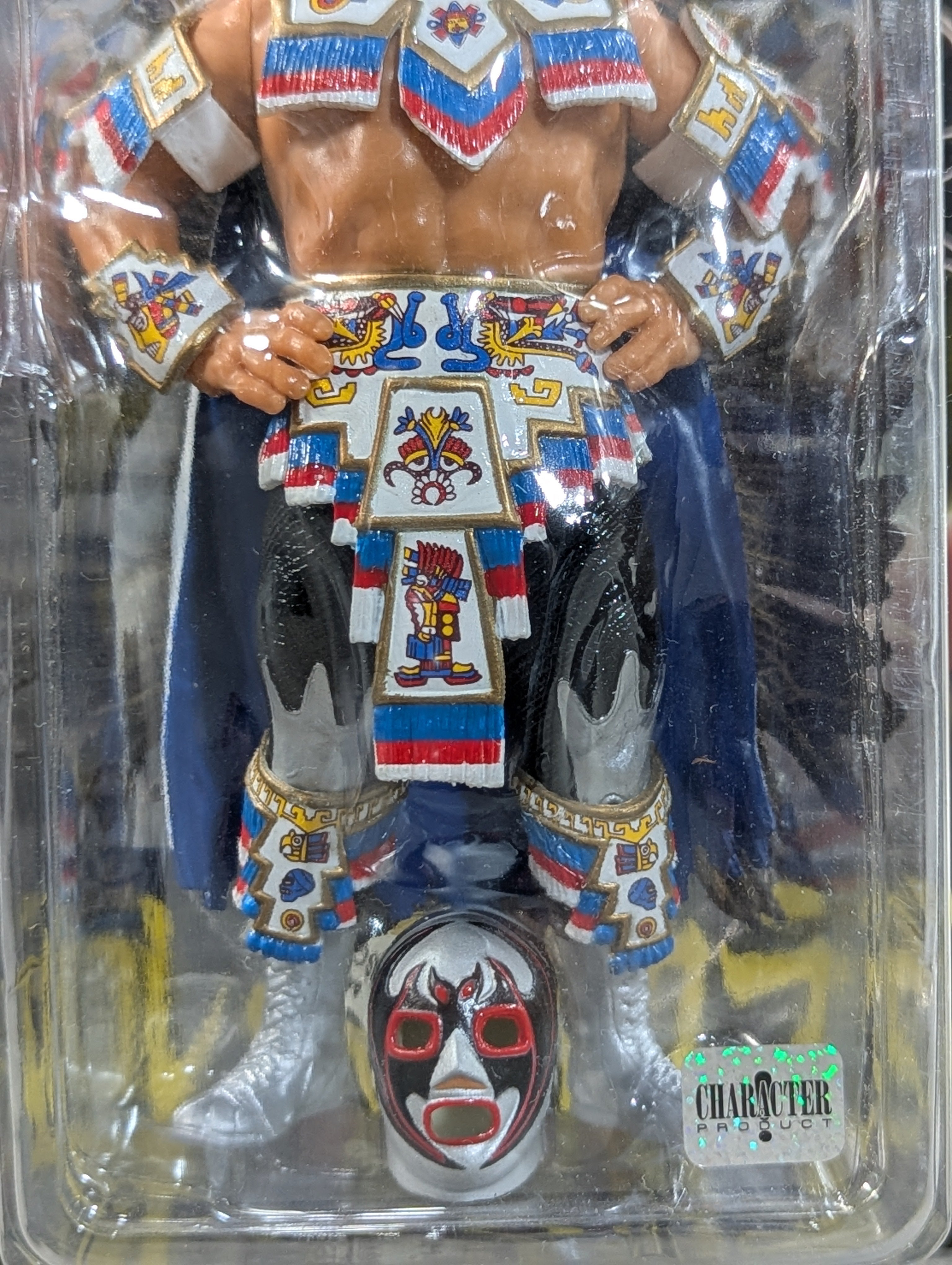 【新品未開封】 ミルマスカラス　プロレス フィギュア　デポマート限定品 ☆デポマート限定☆ ミル・マスカラス(フルコスチューム・金トレード