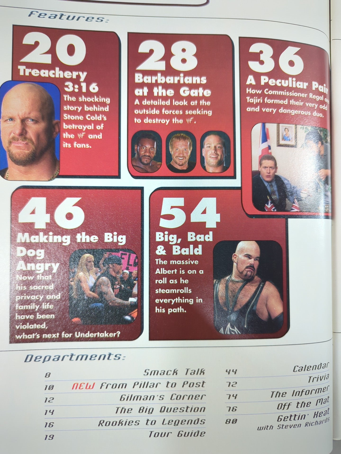 WWF MAGAZINE October 2001