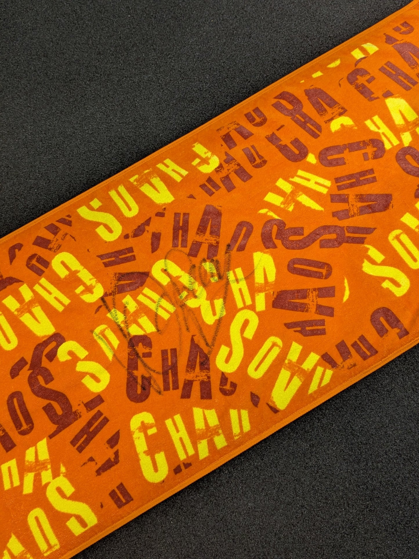 【Will Ospreay  hand signed autograph 】CHAOS Sports Towel III