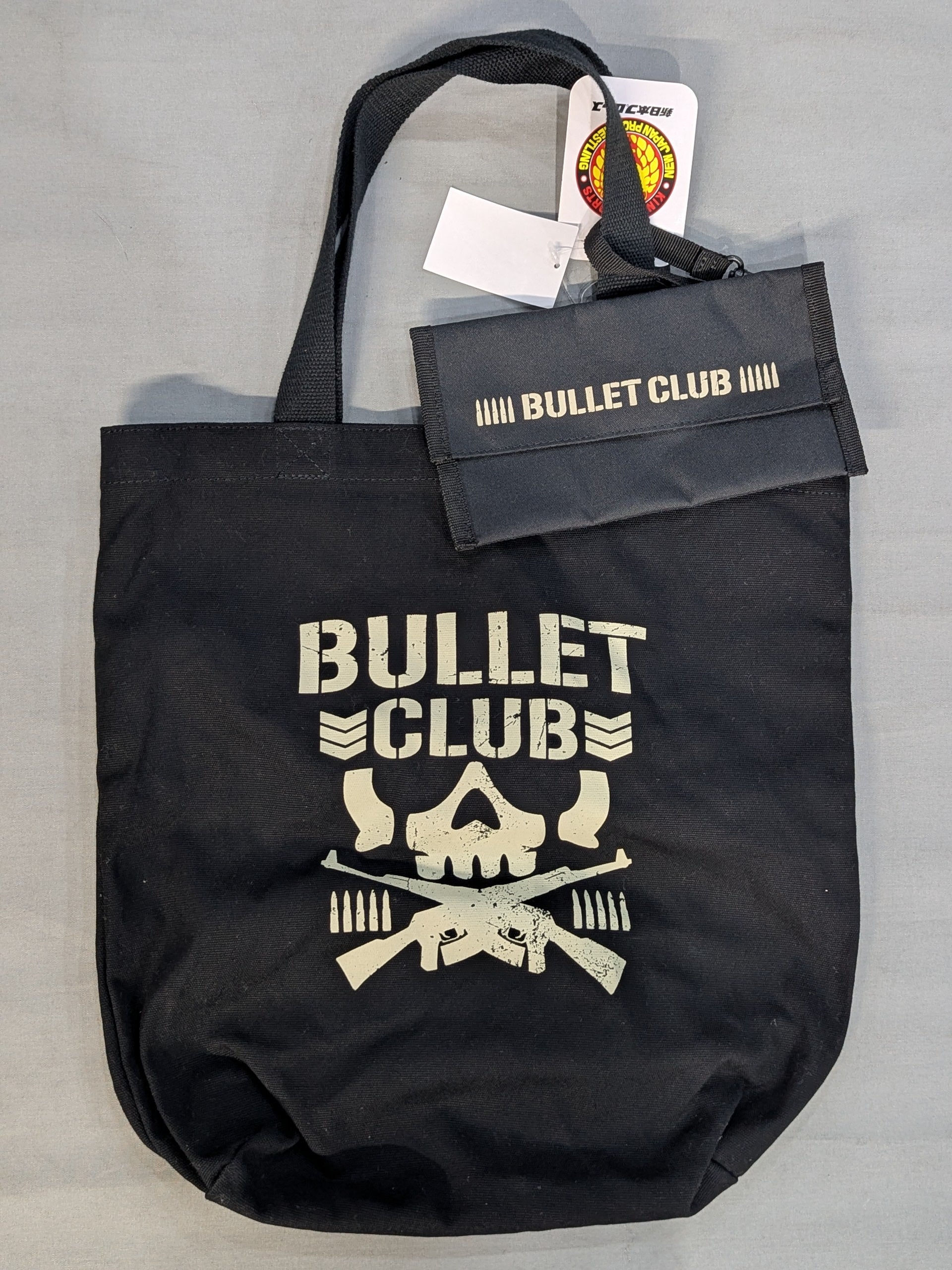 ☆新日本プロレス×Avail☆ BULLET CLUB ポーチ付きキャンバストート
