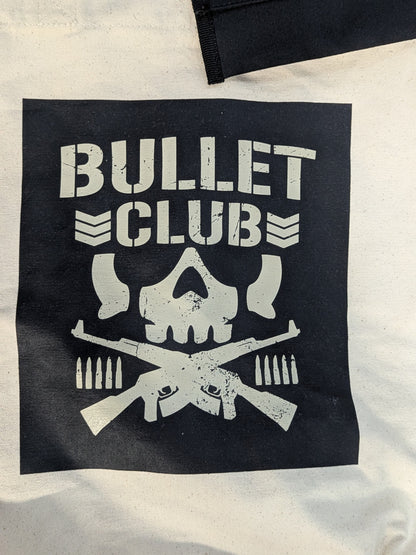 ★新日本プロレス×Avail★ BULLET CLUB ポーチ付きキャンバストートバッグ(ベージュ)