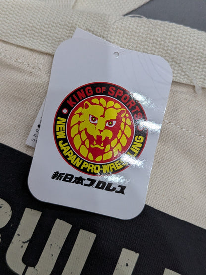 ★新日本プロレス×Avail★ BULLET CLUB ポーチ付きキャンバストートバッグ(ベージュ)