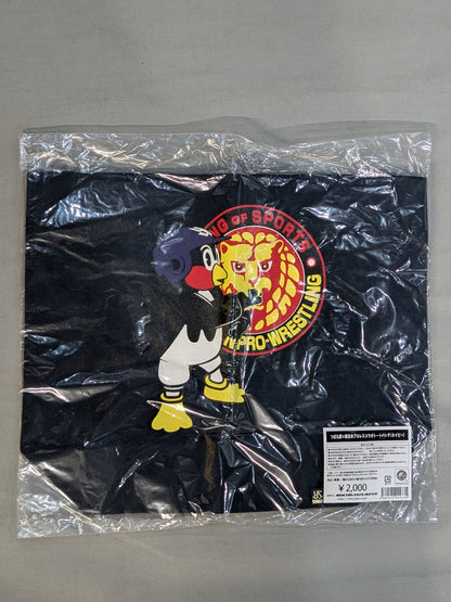 Tsubakuro ×New Japan Pro Wrestling  Collaboration Tote Bag (Navy)