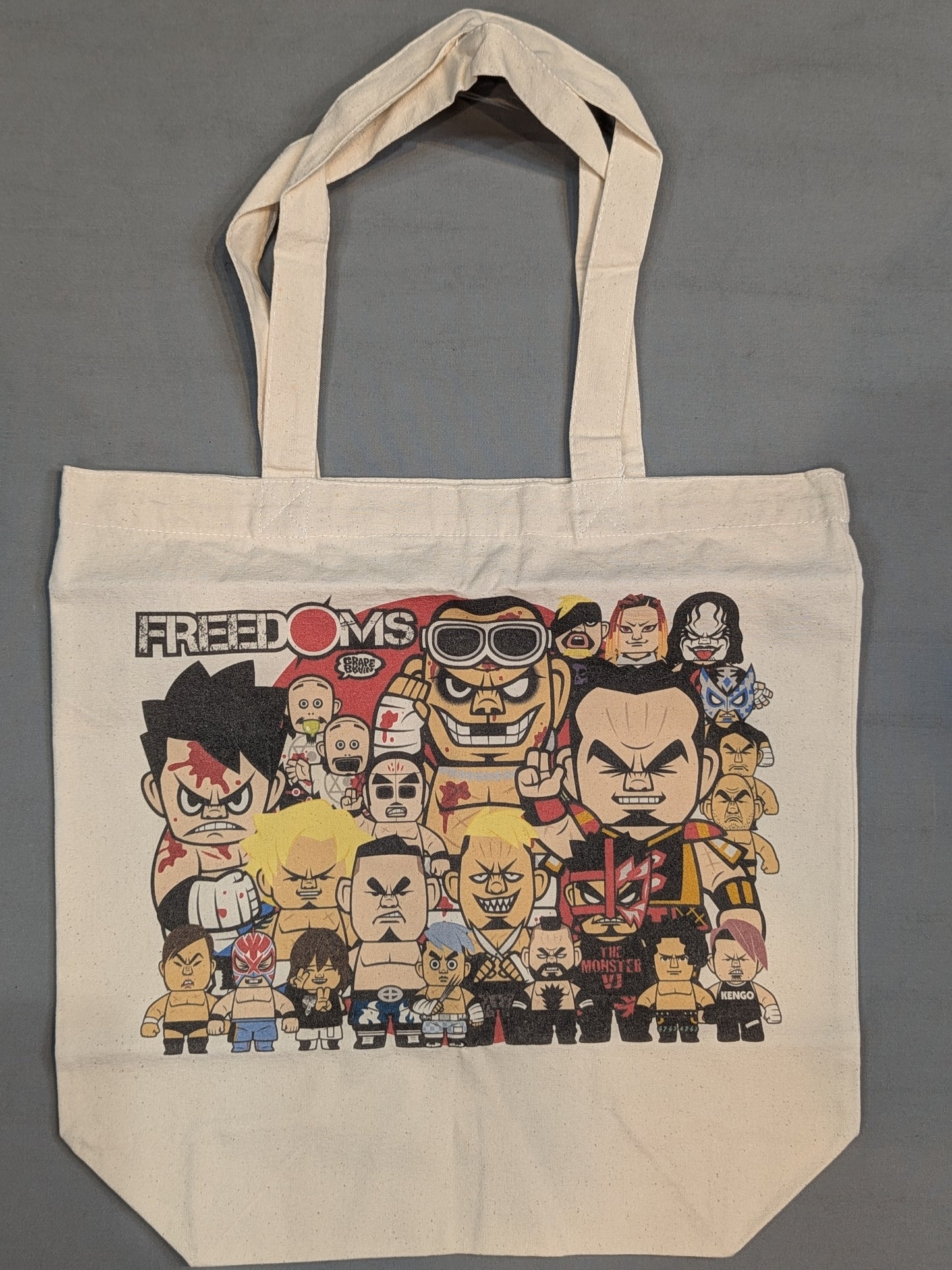 ★FREEDOMS×GRAPE BRAIN★ Illustration Tote Bag