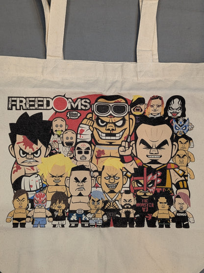 ★FREEDOMS×GRAPE BRAIN★ Illustration Tote Bag