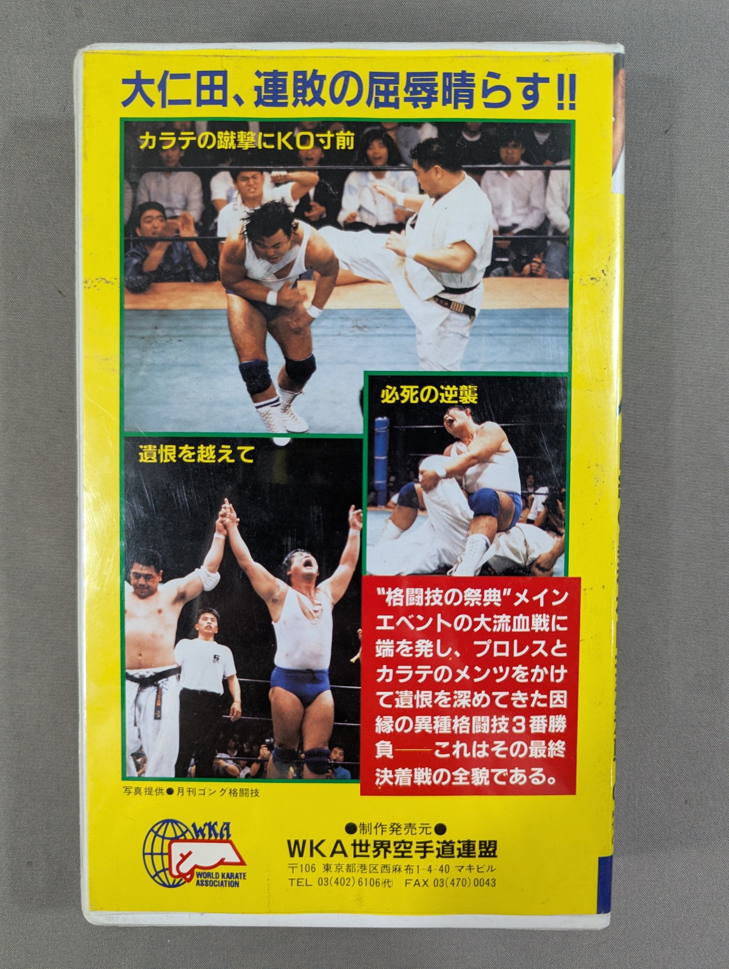 ★ The Grudge ★ Pro Wrestling or KARATE !?  Atsushi Onita  vs Shoji Aoyagi Mixed Martial Arts Match