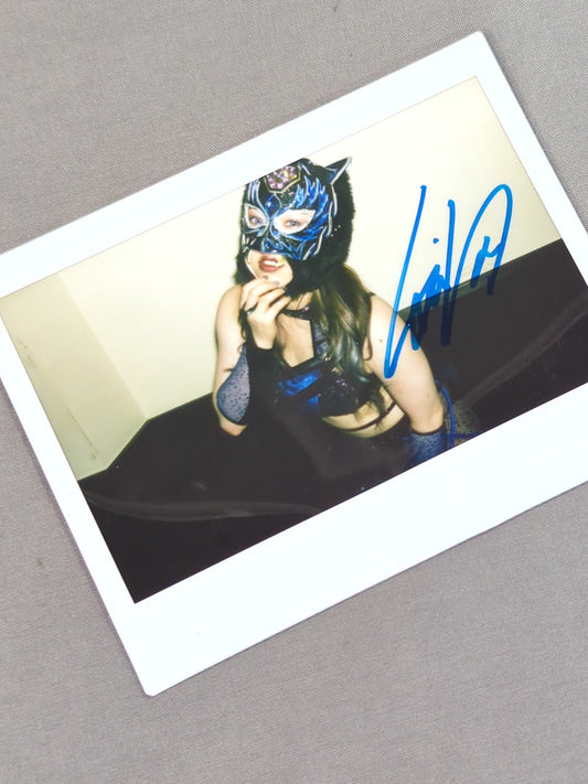 STARLIGHT KID  hand signed autograph  Cheki (G-1)