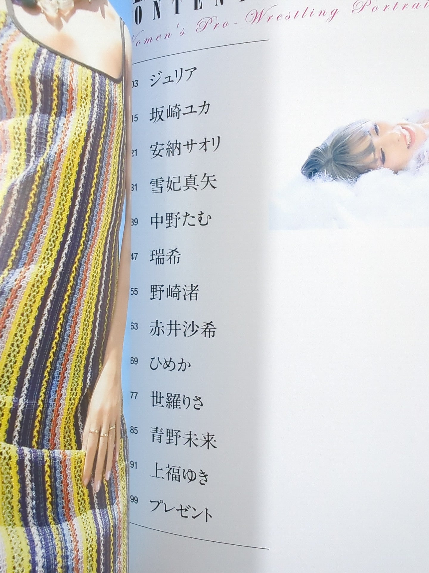 Women's pro wrestler  VISUALIST[Visualist] Sports Album No.64