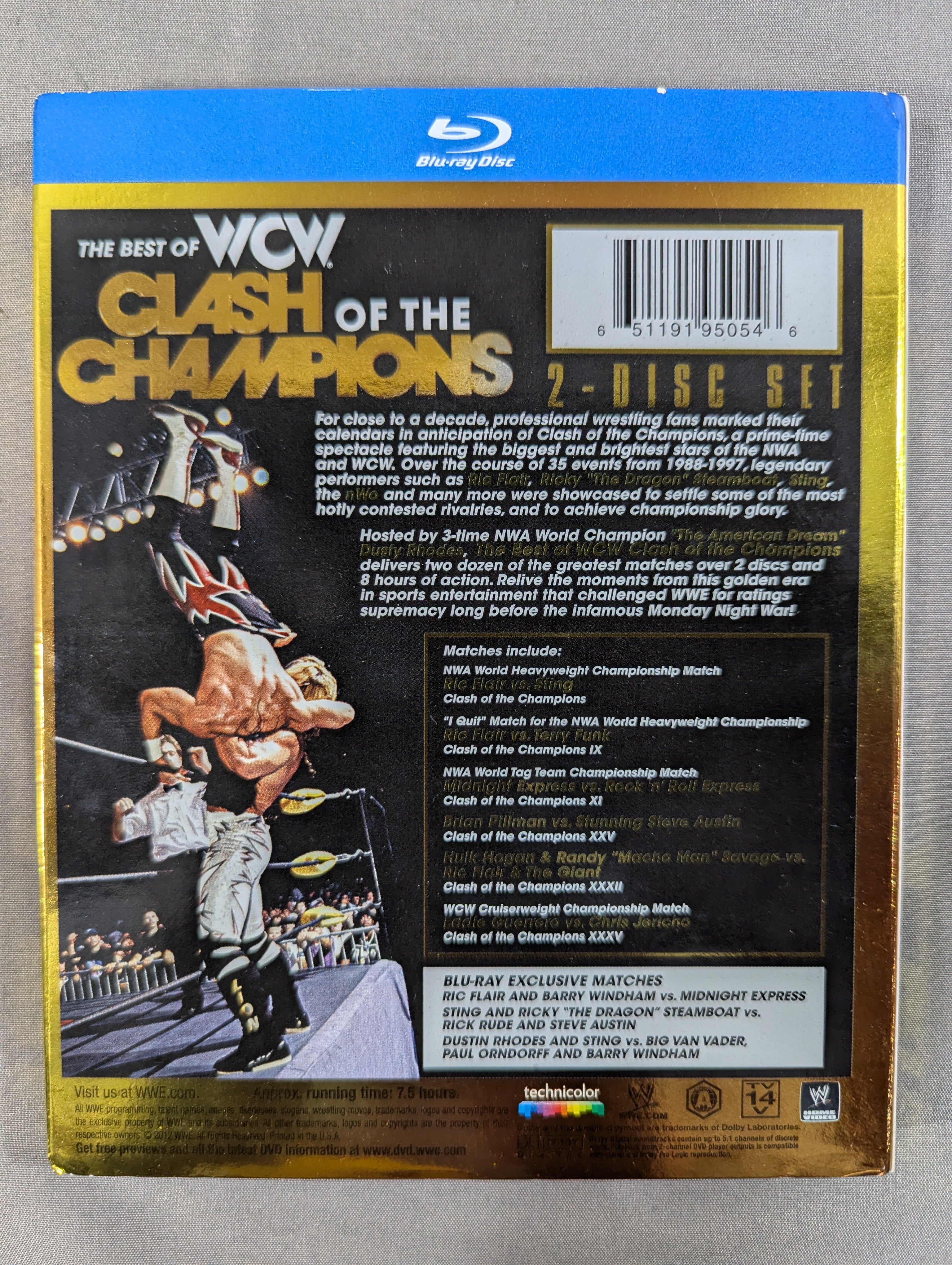 WWE THE BEST OF WCW CLASH OF THE CHAMPIONS – 闘道館