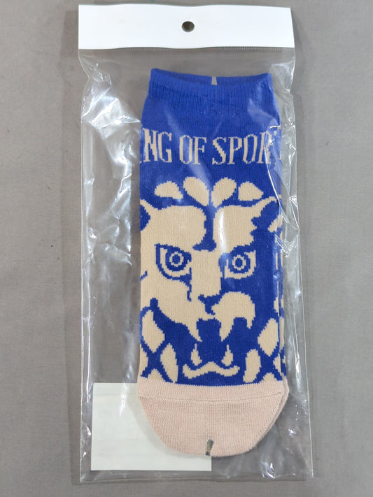 New Japan Pro Wrestling  Lion Mark  Shoes (Blue× beige)