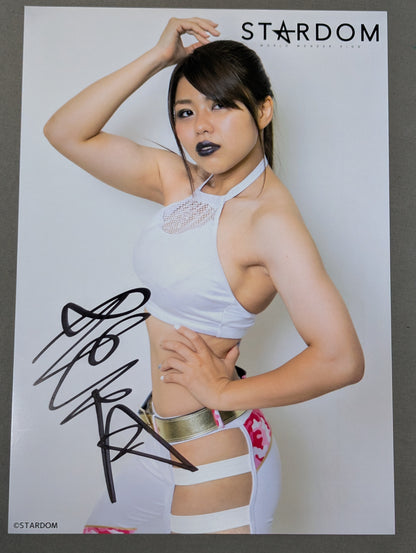 葉月 直筆サイン入り スターダムポートレート(G-1)