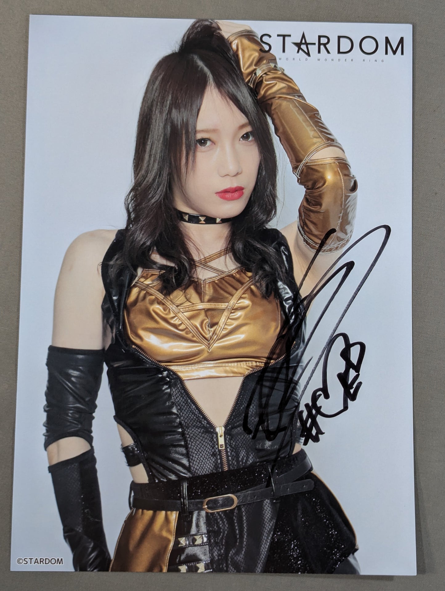 Saki Kashima  hand signed autograph  Starda Pro-Photo (M-2)