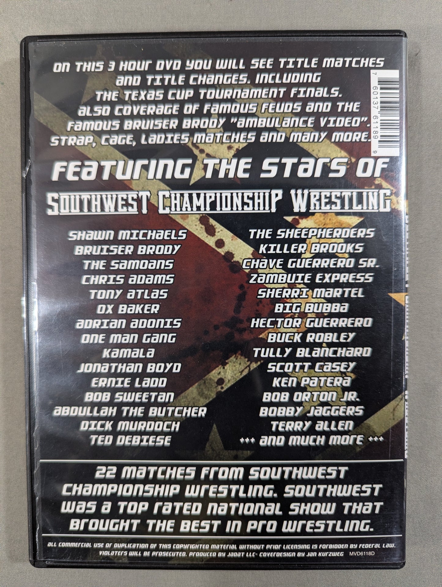 BEST OF THE 80s VOLUME 2 ★SOUTHWEST CHAMPIONSHIP WRESTLING★