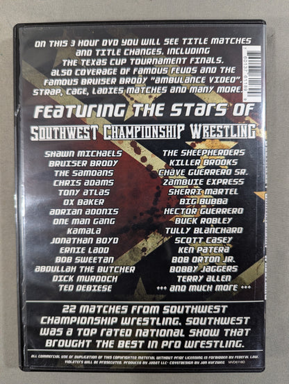 BEST OF THE 80s VOLUME 2 ★SOUTHWEST CHAMPIONSHIP WRESTLING★