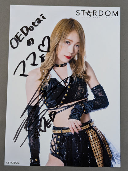 Saki Kashima  hand signed autograph  Starda Pro-Photo  (M-8)