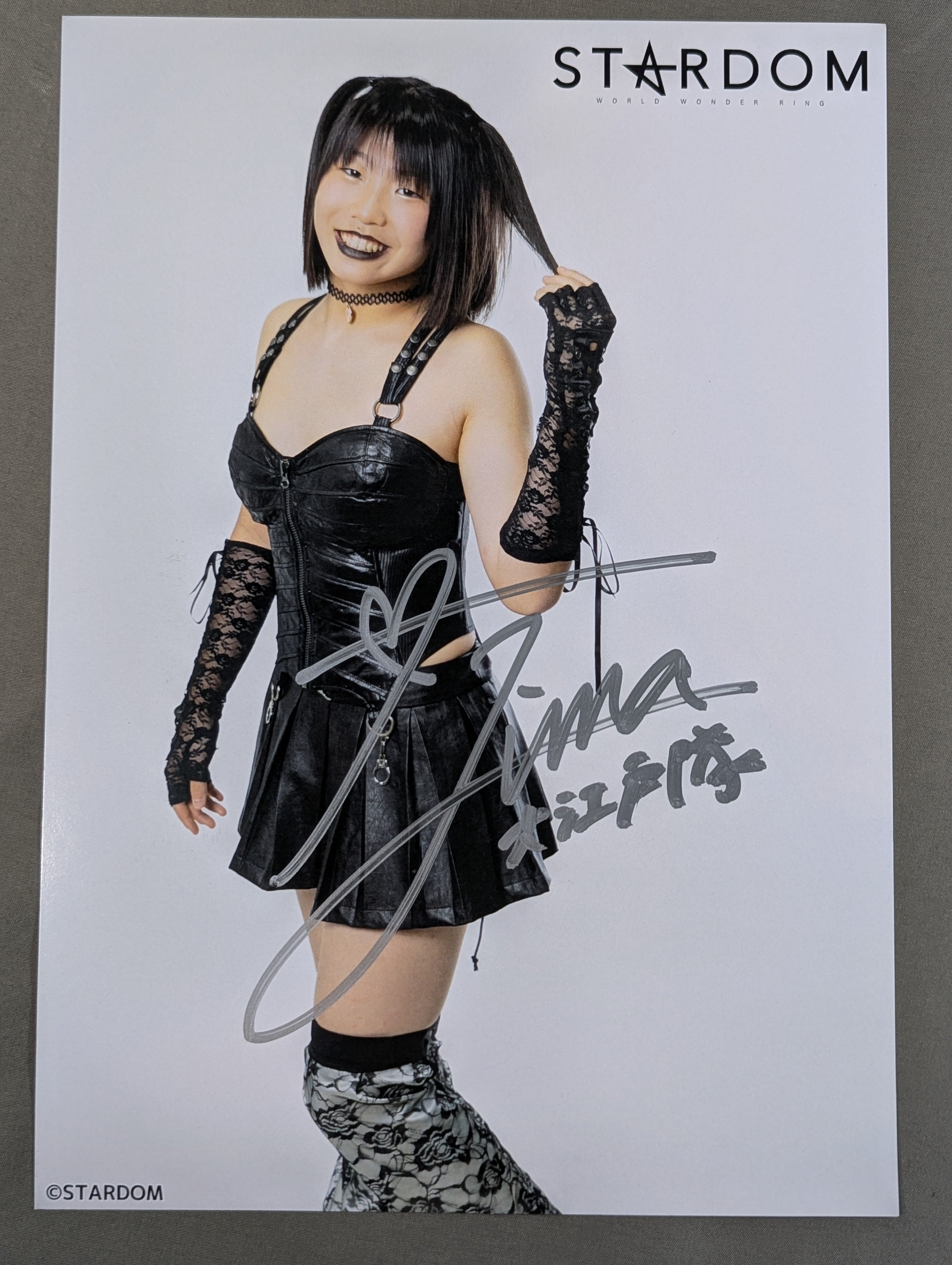 吏南 直筆サイン入り スターダムポートレート(C-2) – 闘道館
