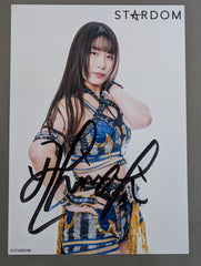妃南 直筆サイン入り スターダムポートレート(E-8) – 闘道館