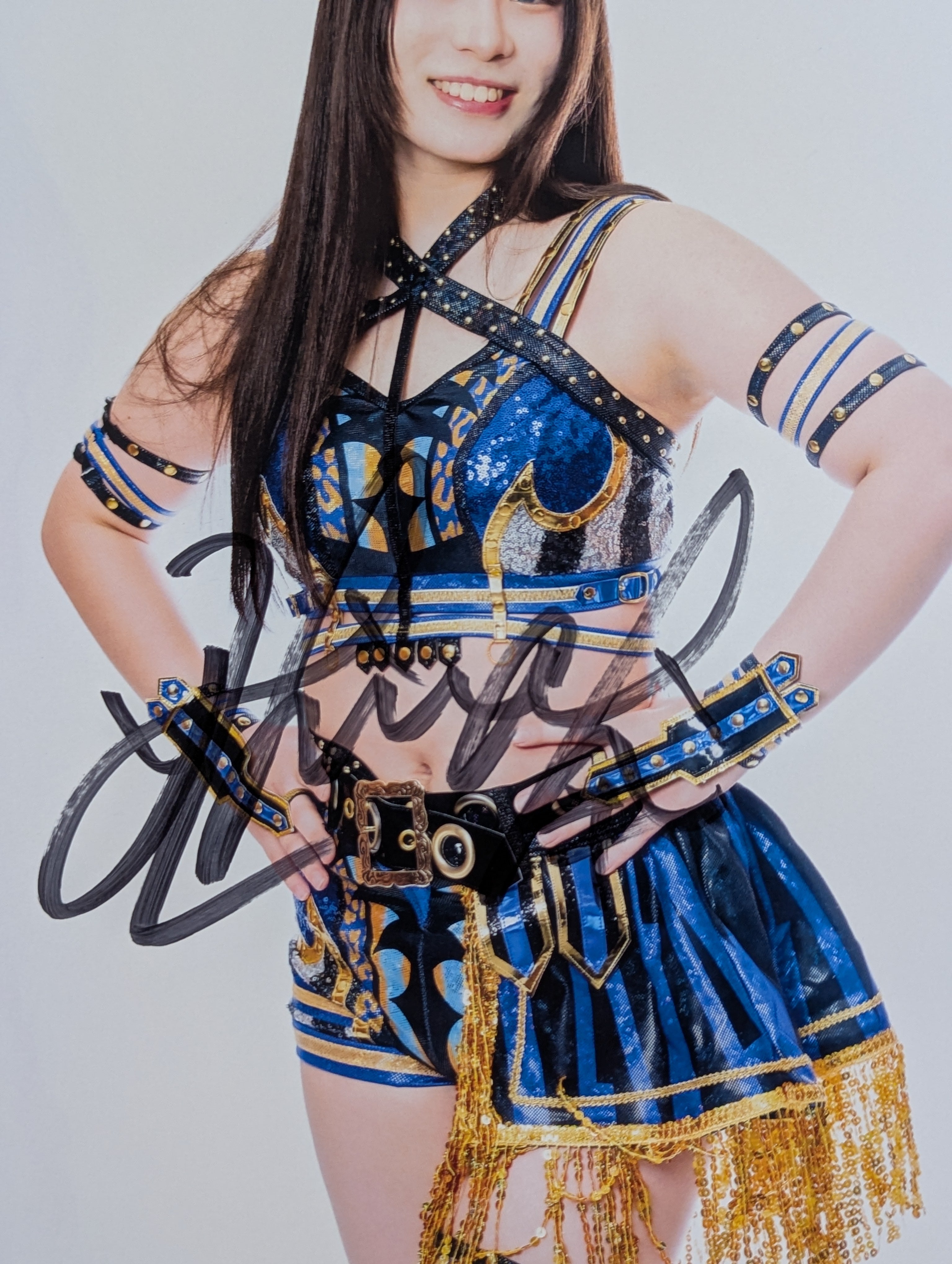 妃南 直筆サイン入り スターダムポートレート(E-9) – 闘道館