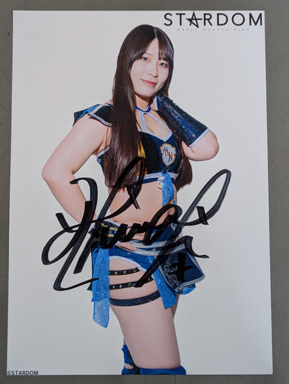 妃南 直筆サイン入り スターダムポートレート(F-3)