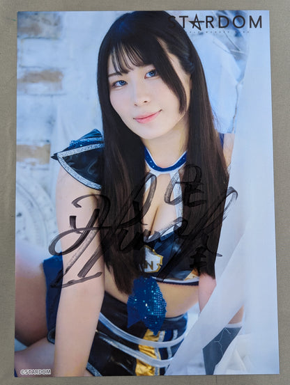 HINA  hand signed autograph  Starda Mu Pro-Photo (F-5)