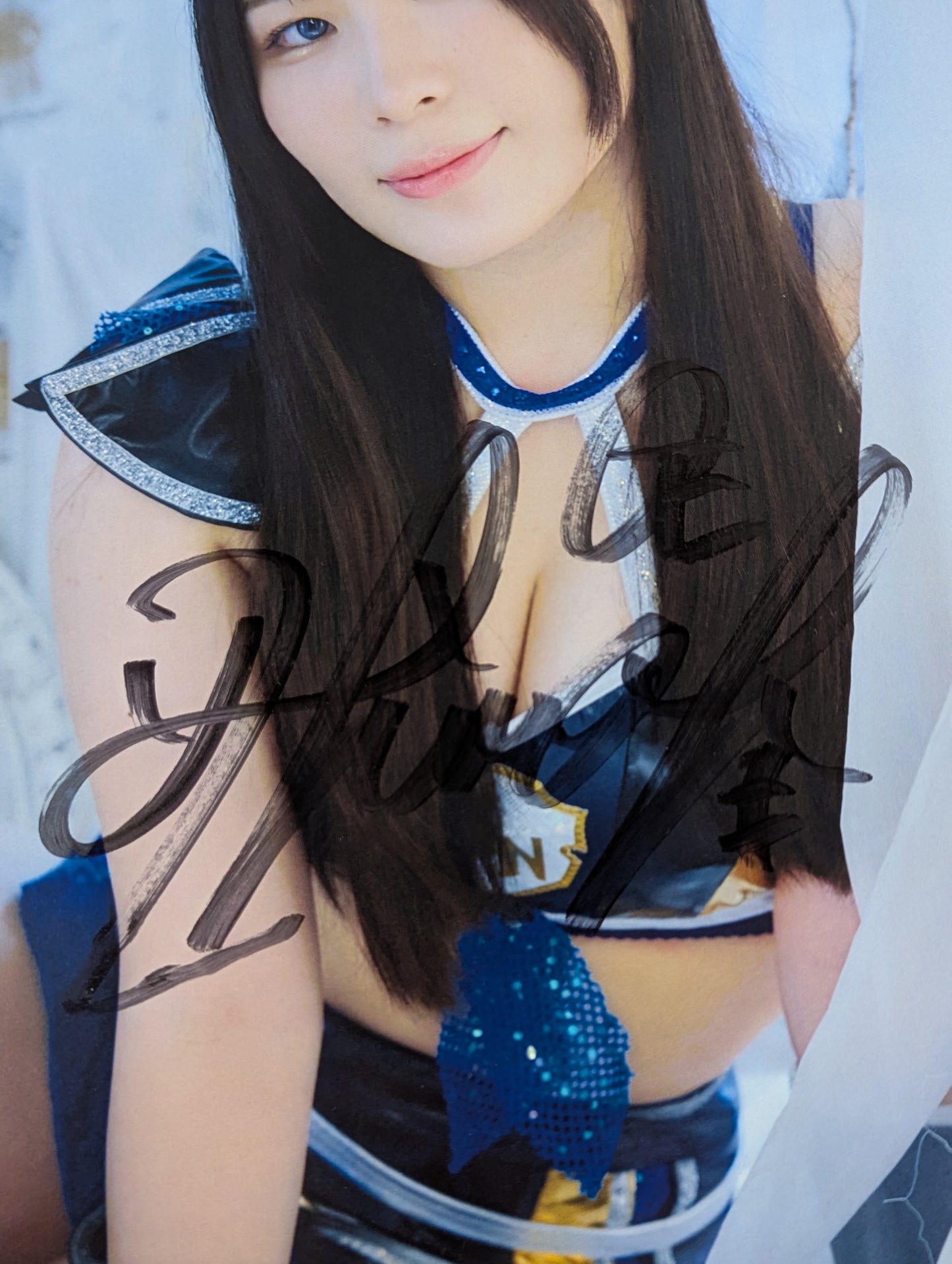 HINA  hand signed autograph  Starda Mu Pro-Photo (F-5)