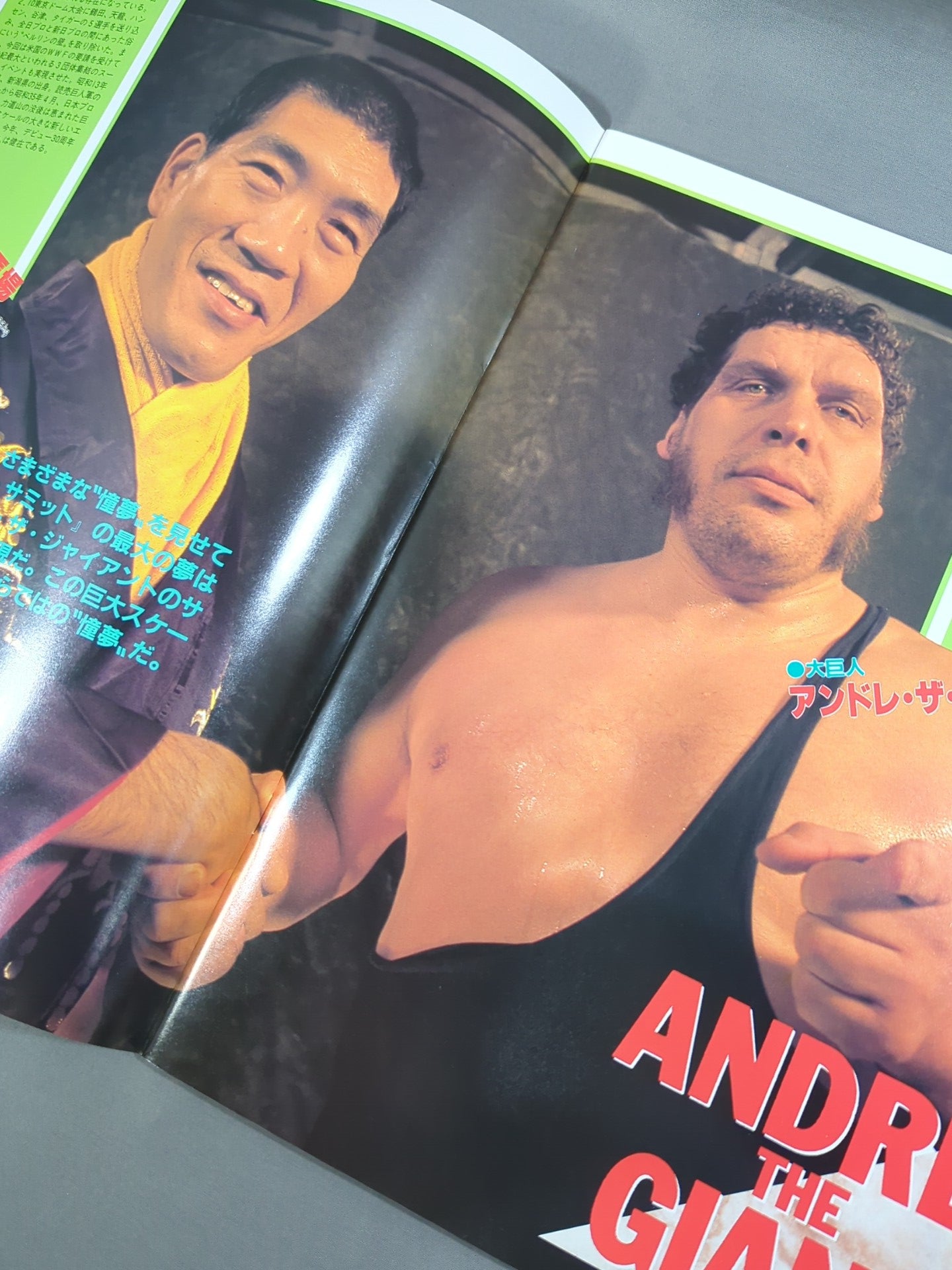 ☆着払限定☆断捨離☆激レア☆オールドボーイ☆アメリカ版☆ポスター☆若干難アリ WWF・全日本・新日本 / 日米レスリングサミット – 闘道館